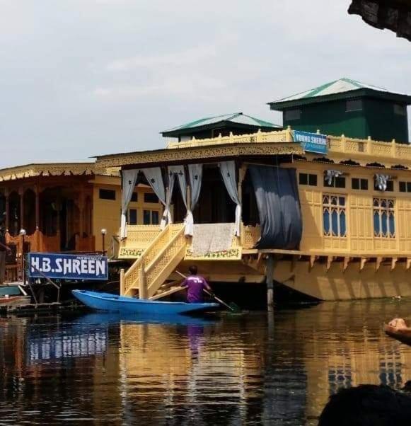 Heritage Shreen Houseboat Hotell Srīnagar Exteriör bild